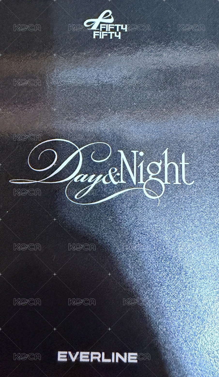 Day & Night el 線上9.0 簽售卡  背面