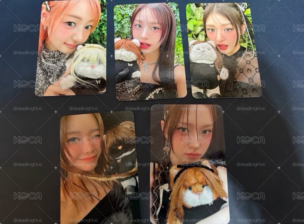*售Fifty Fifty 迷你三輯 "Day & Night"Everline 通路特典小卡 成套 EL 8.0
