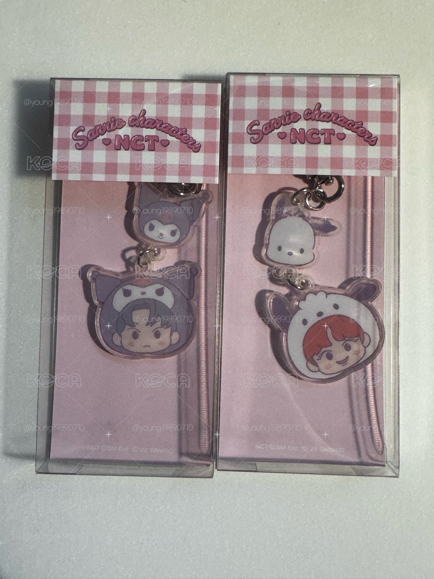 ⚡️NCT Sanrio 三麗鷗 壓克力 吊飾 金道英 金廷祐