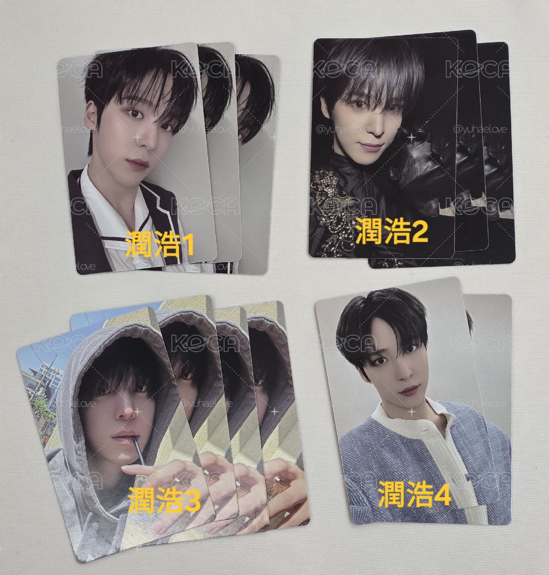 ⚠️下單前必讀注意事項⚠️ IN YOUR FANTASY EDITION. 大POCA專 弘中～呂尚 小卡/專卡 現貨