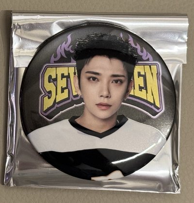 2025 SEVENTEEN's HOME CAN BADGE 隨機徽章 Joshua 洪知秀
