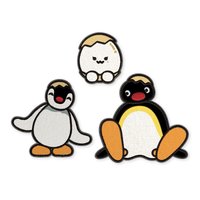 Pingu 布 貼紙 