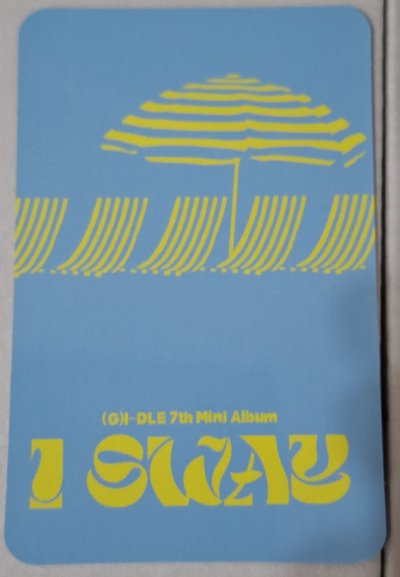 I-DLE Shuhua I SWAY 個人專卡