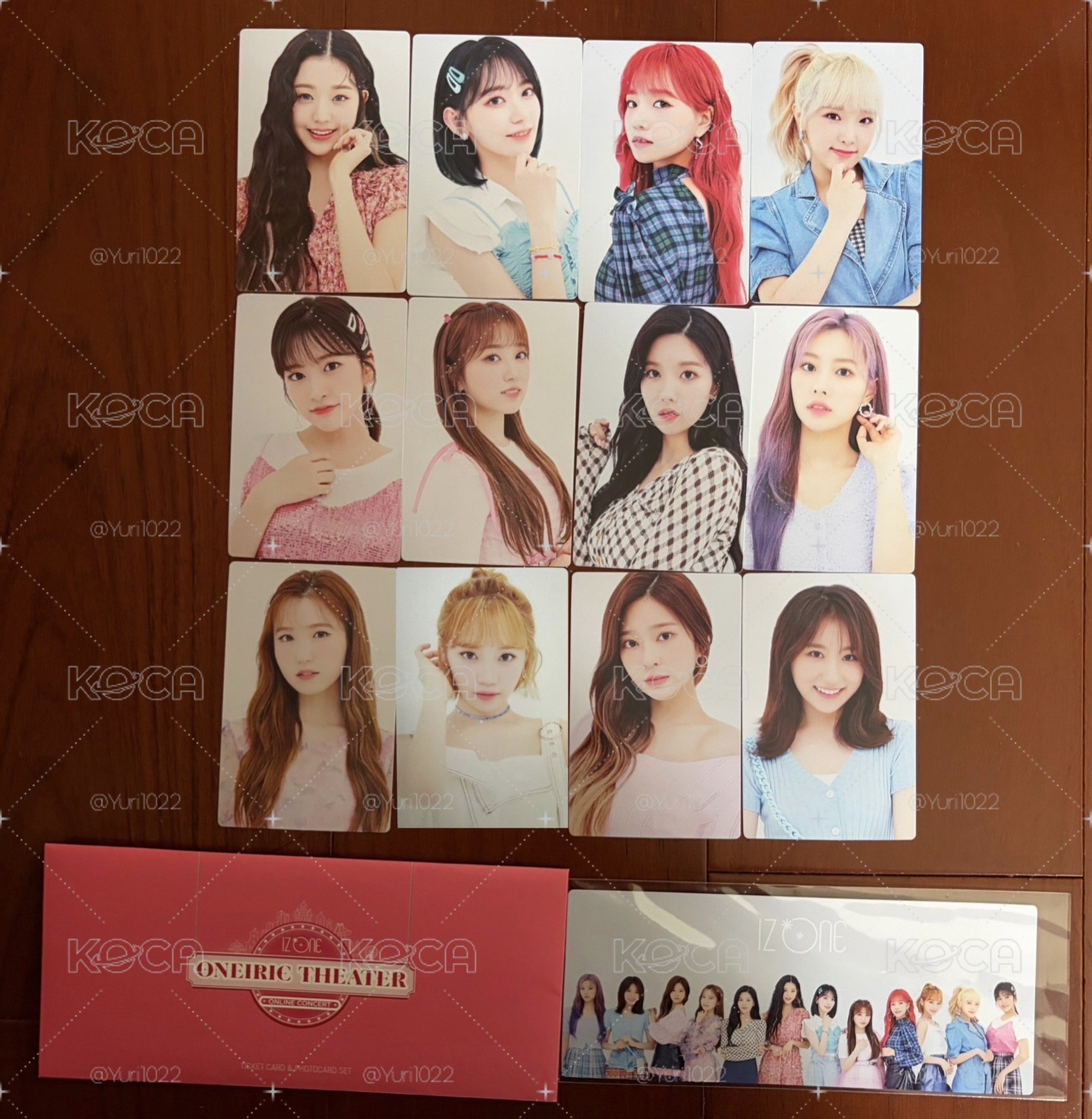 整組出售 2020 線上演唱會 票根 小卡