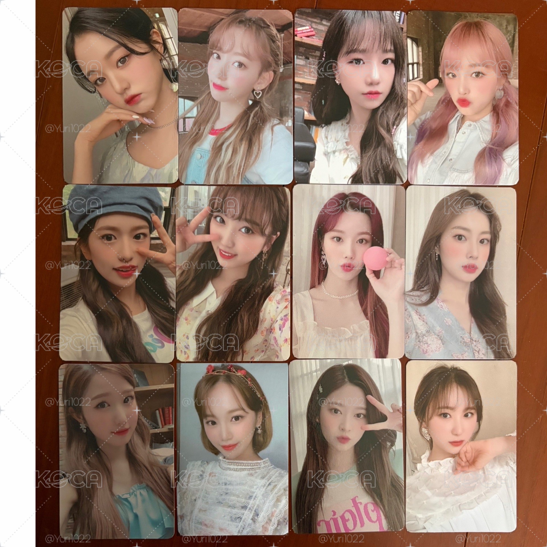 IZ*ONE WIZ*ONE 2期會員 會員禮卡 