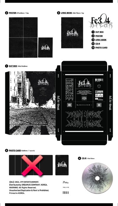 Fe3O4:BREAK Poster ver.（無小卡）