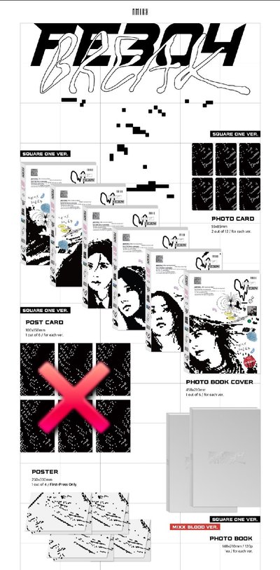 NMIXX Fe3O4:BREAK 空專 專卡 LD