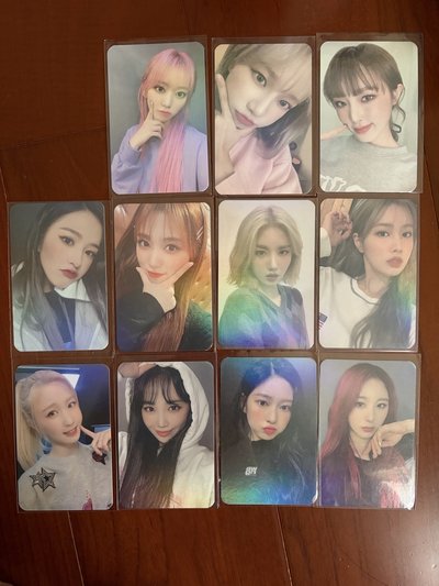 IZ*ONE Mini4 ONE-REELER ACT-IV 簽售卡 閃卡