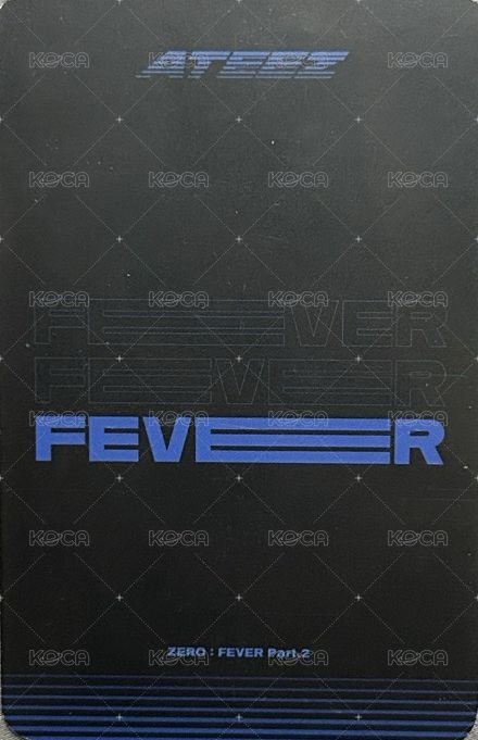 Fever pt.2 k4 特典卡  背面