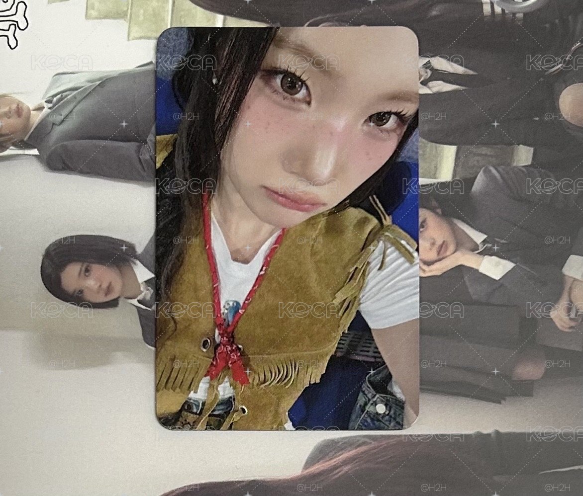 Hearts2hearts Juun NY幸運卡