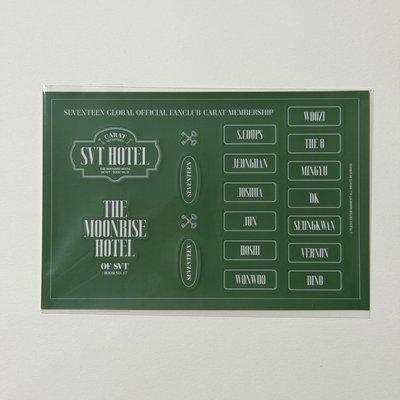 💎SEVENTEEN 8期會員禮 會員禮 