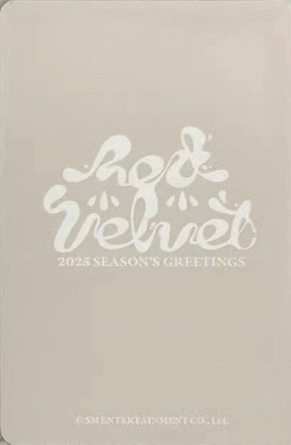 2025年曆 後續 隨機卡 B ver. 背面