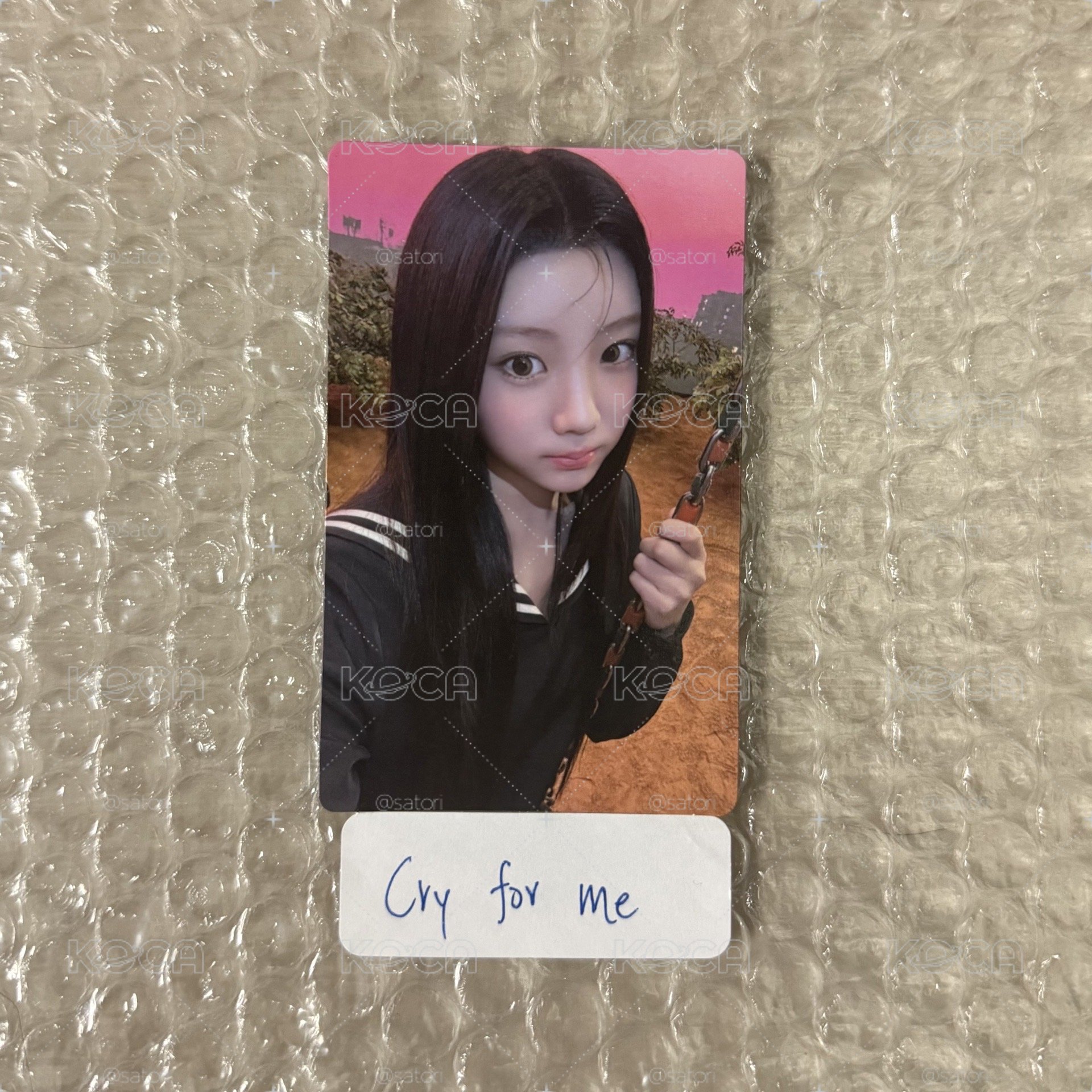 【可直拍】illit Wonhee 迷你三美咖