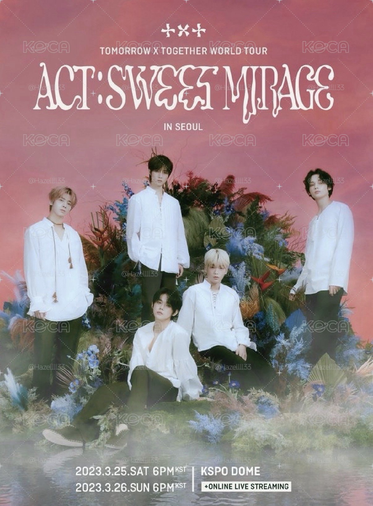TXT ACT:SWEET MIRAGE zone卡 姜太顯