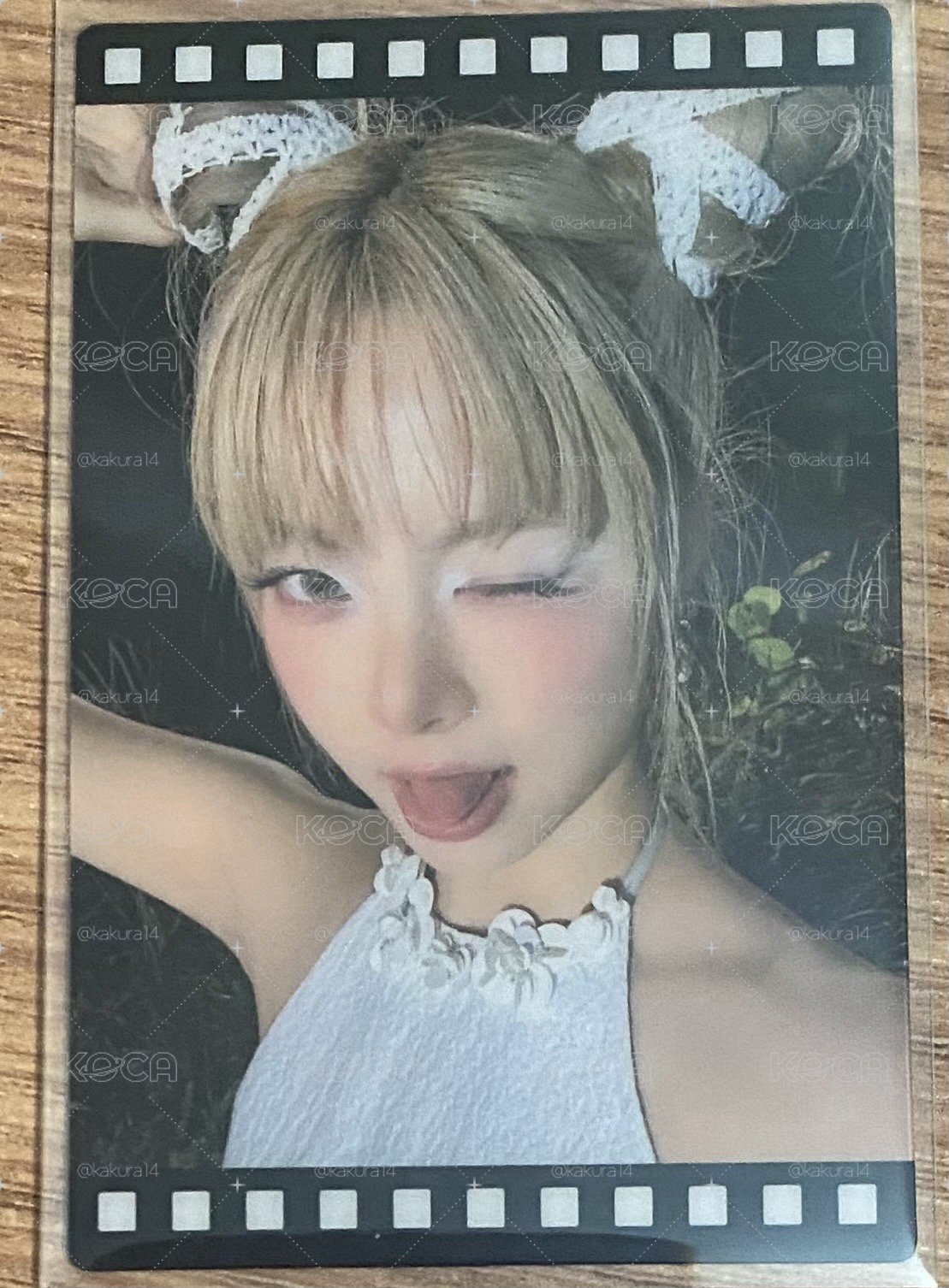 採膠片