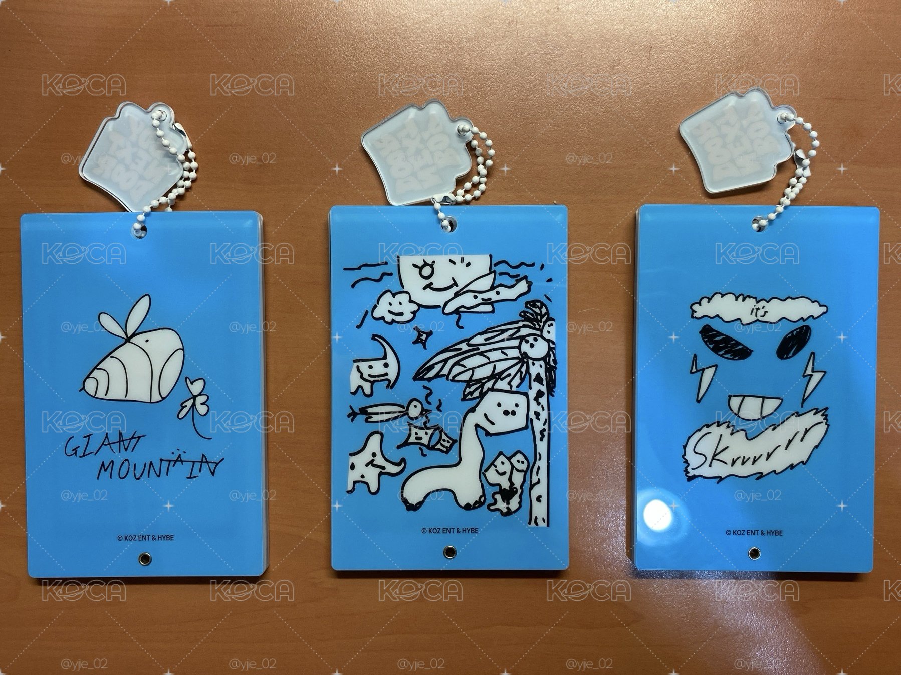 韓安場週 超萌手繪卡套🐝🦁🕶️