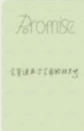 Promise 京東 特典卡 預售 背面