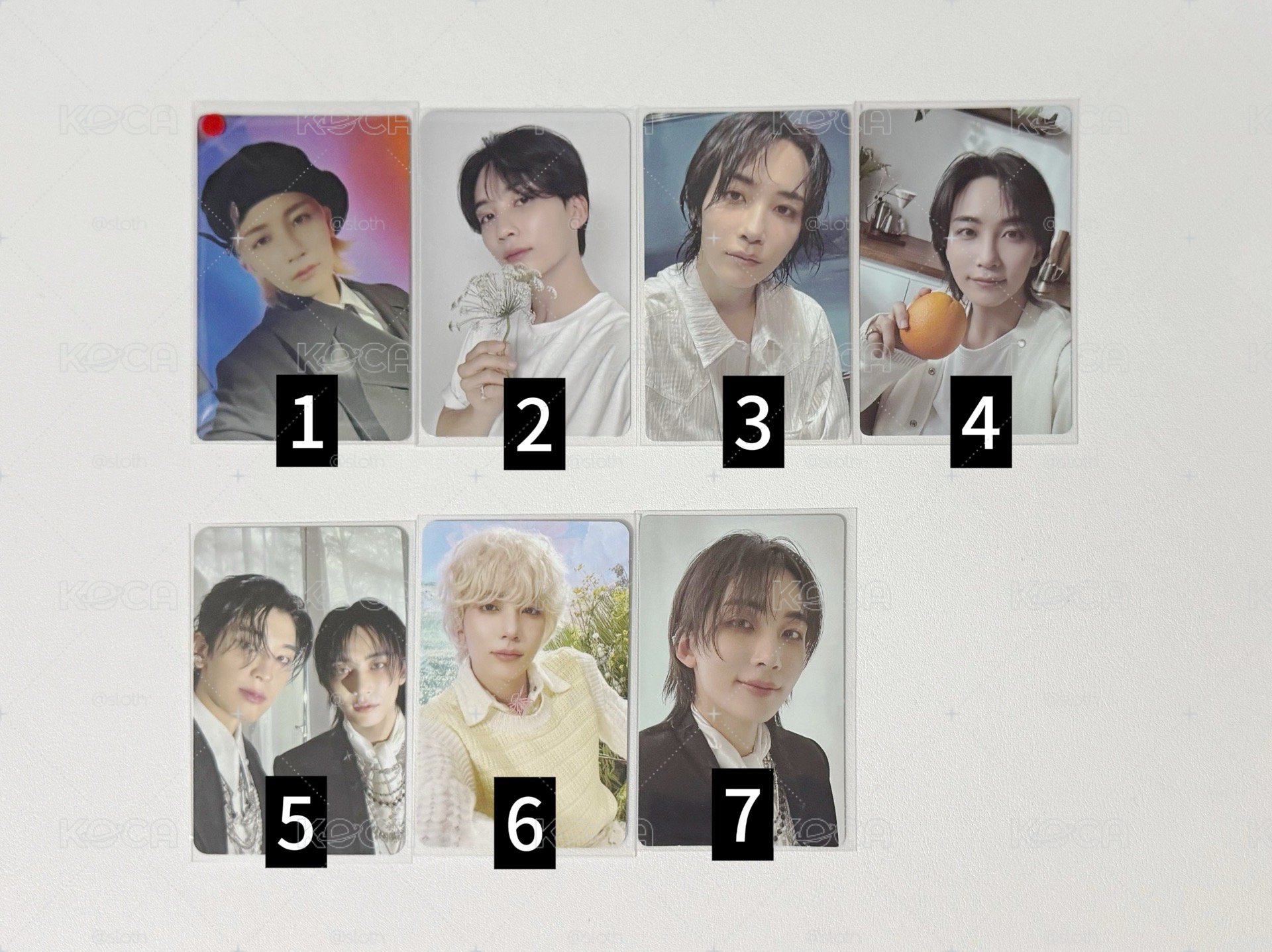 SEVENTEEN ｜尹淨漢 Jeonghan 小卡