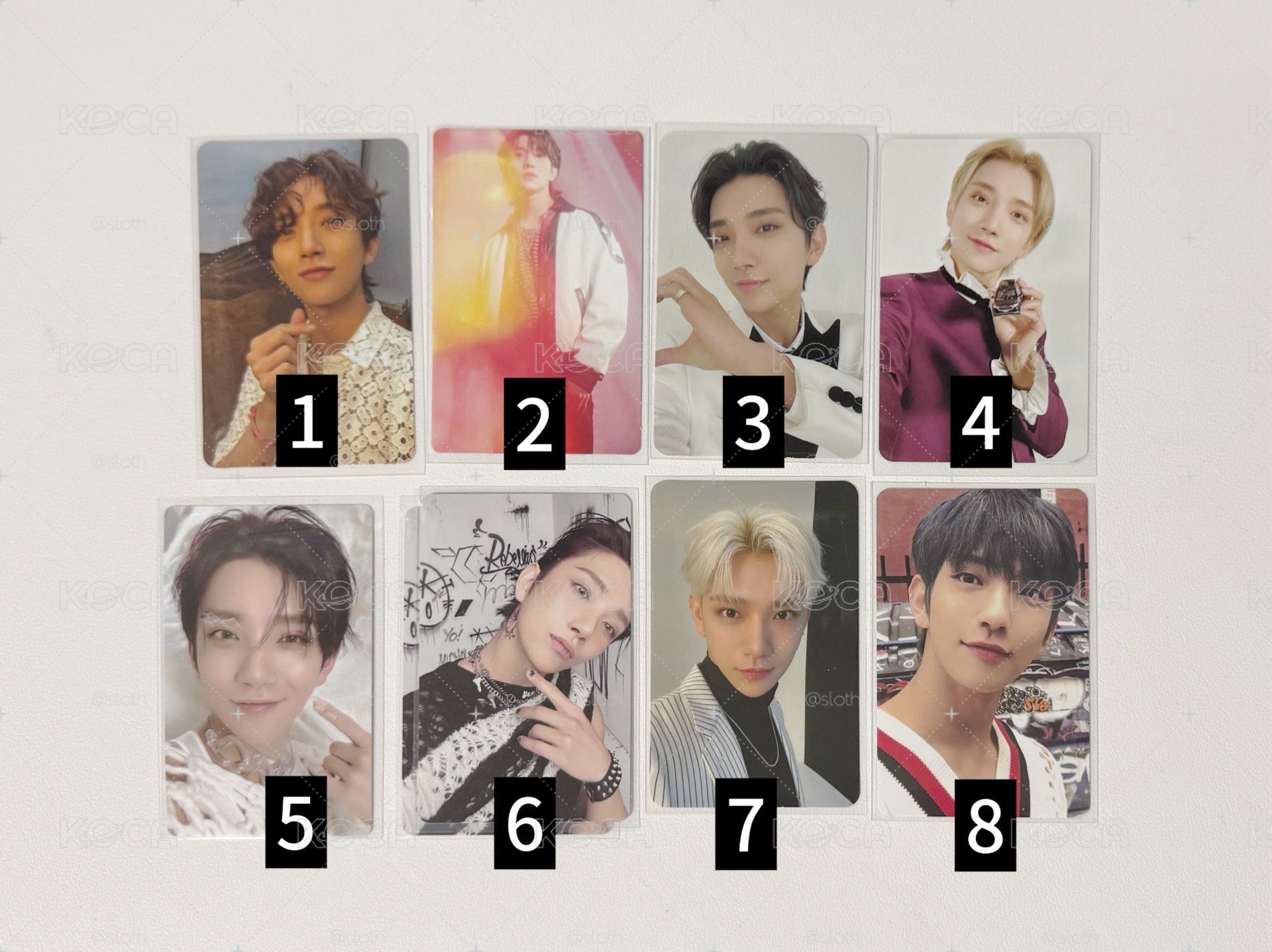 SEVENTEEN ｜洪知秀 Joshua 小卡