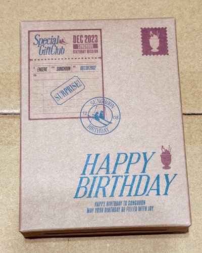 2023 special gift club Sunghoon 成訓 壓克力立牌