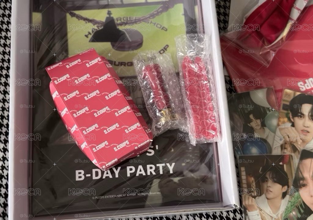 seventeen s.coups ver.3 2023 崔勝哲 生日禮盒 小卡 明信片 大卡