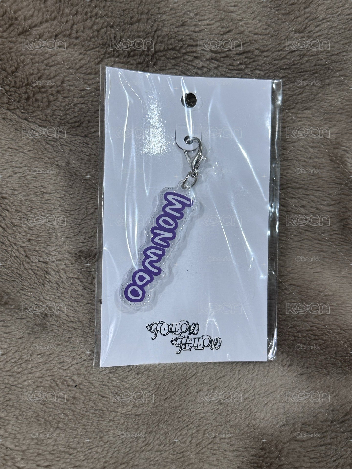 SEVENTEEN FOLLOW展覽 全圓佑 吊飾