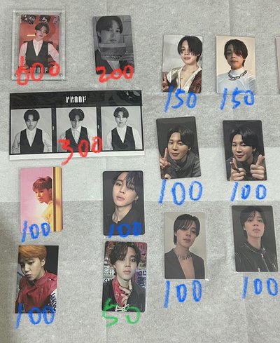 防彈小卡 手幅 相框