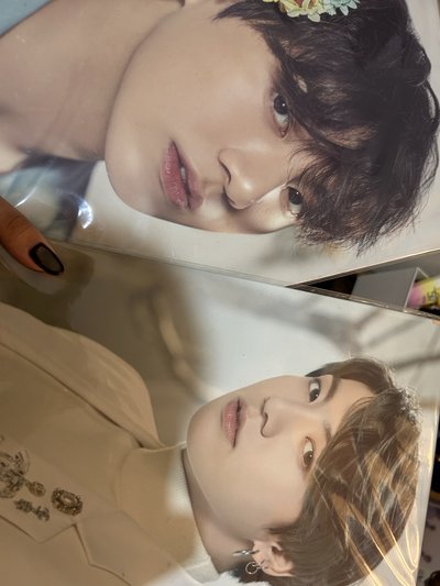 防彈小卡 手幅 相框