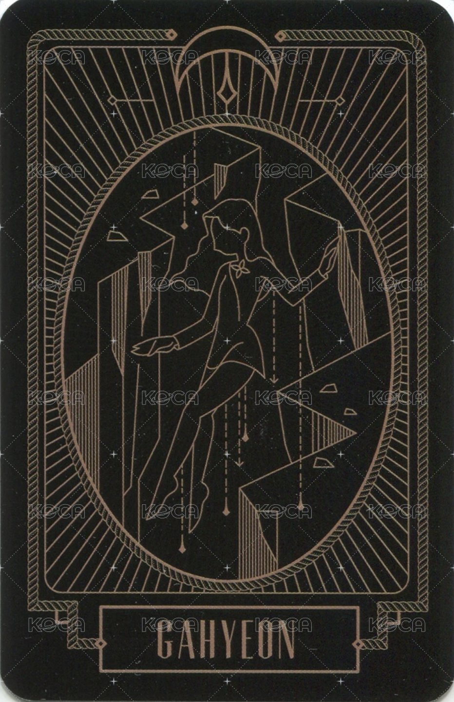 單曲二輯 專輯卡  背面