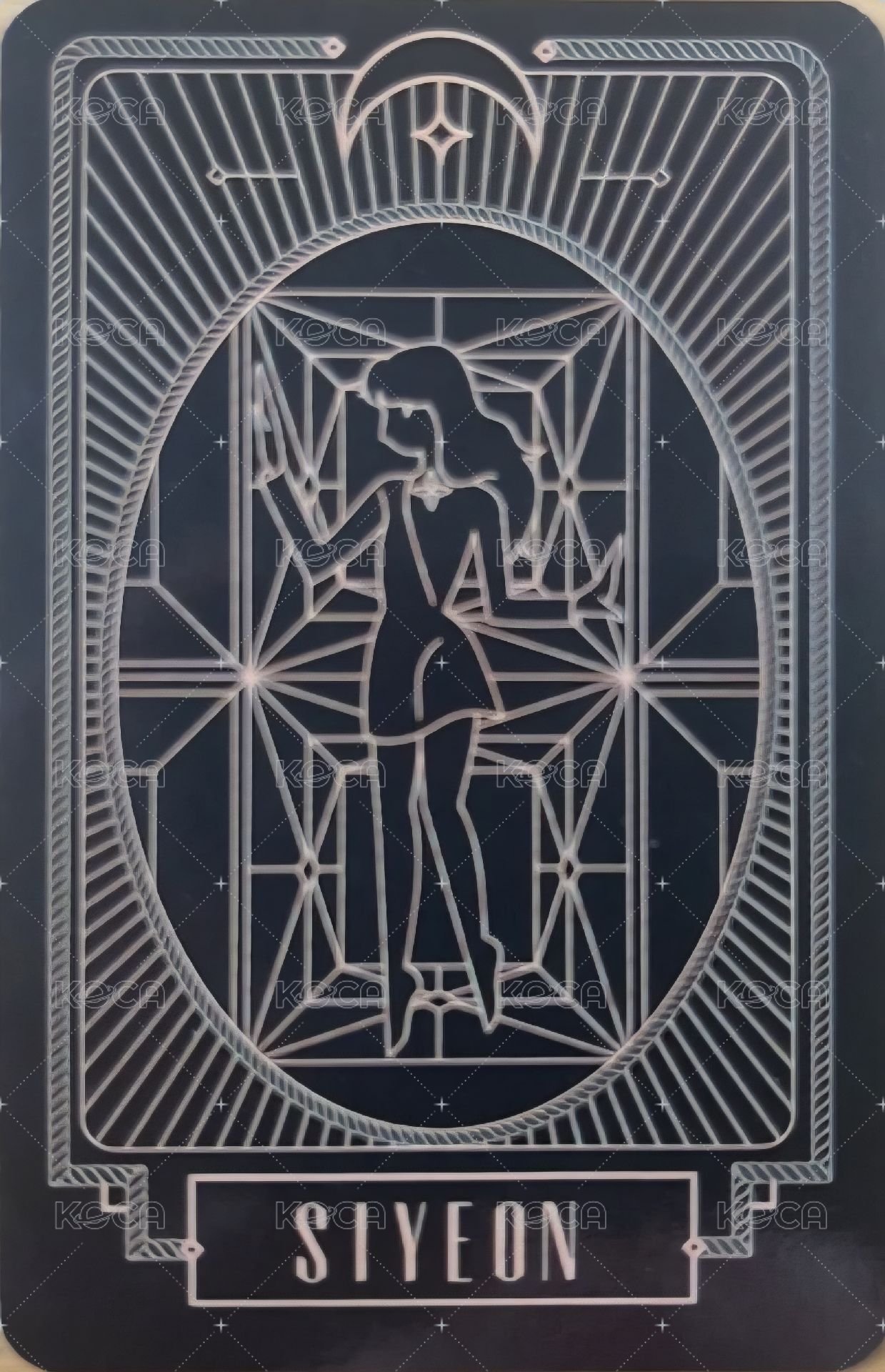 單曲二輯 專輯卡  背面