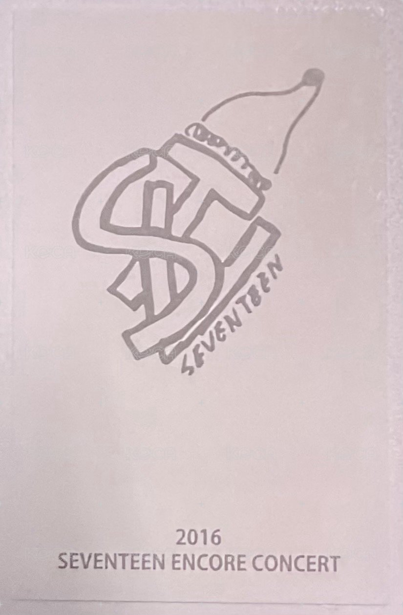 16’BOYS WISH 周邊卡  背面