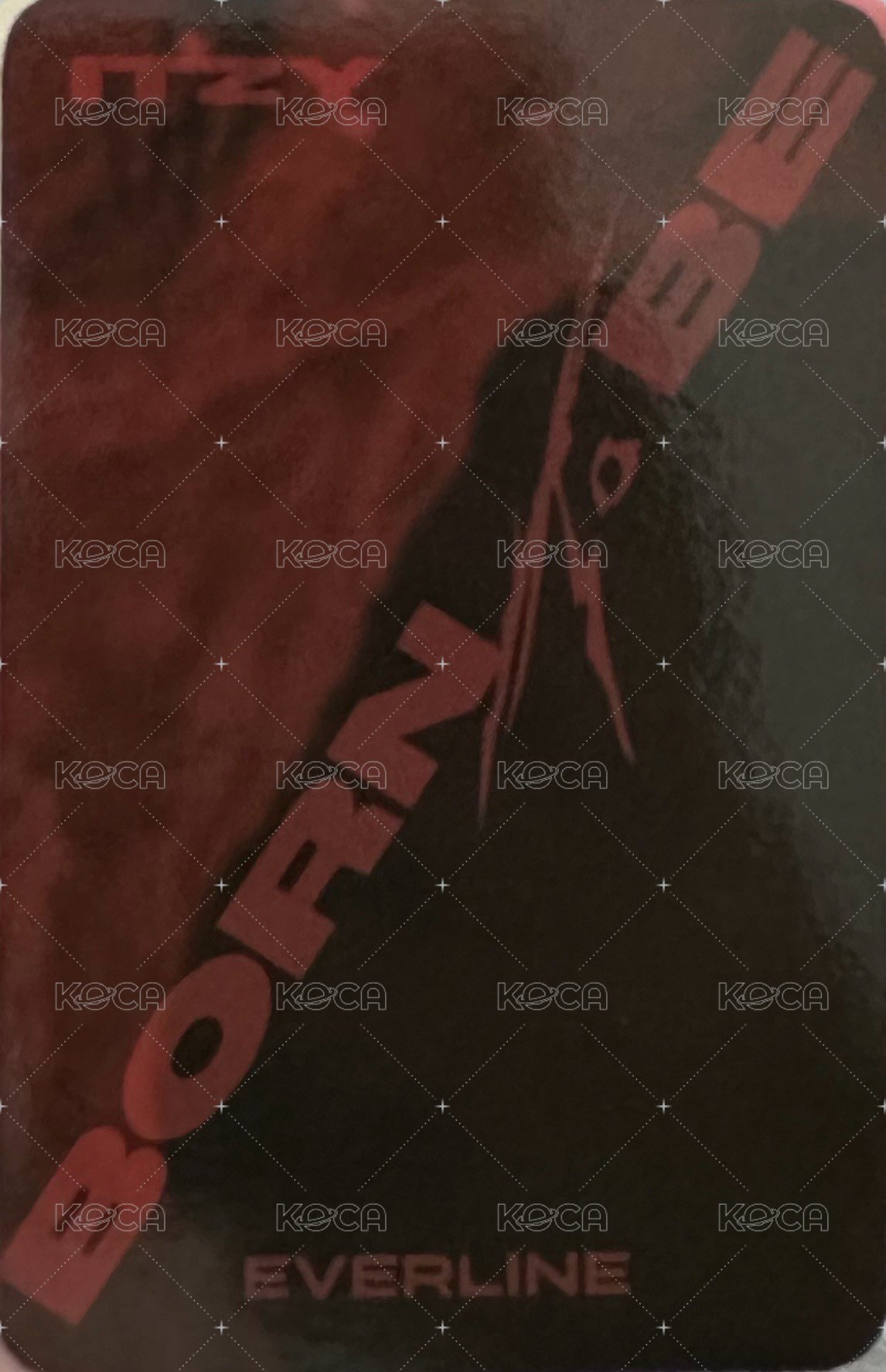 BORN TO BE el 4.0 幸運卡 日本線下領 背面