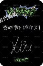 迷二 sr 特典卡 B版 背面