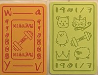 三週年幸運卡一組