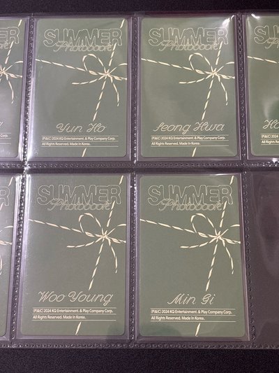 2024夏寫 周邊卡