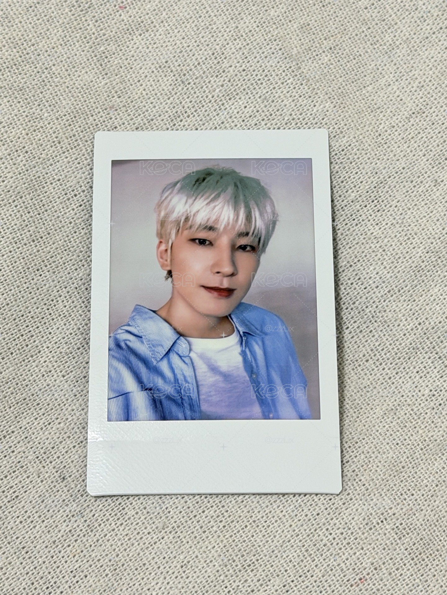 SEVENTEEN 圓佑 hanabi 拍立得 日巡周邊卡 白毛圓