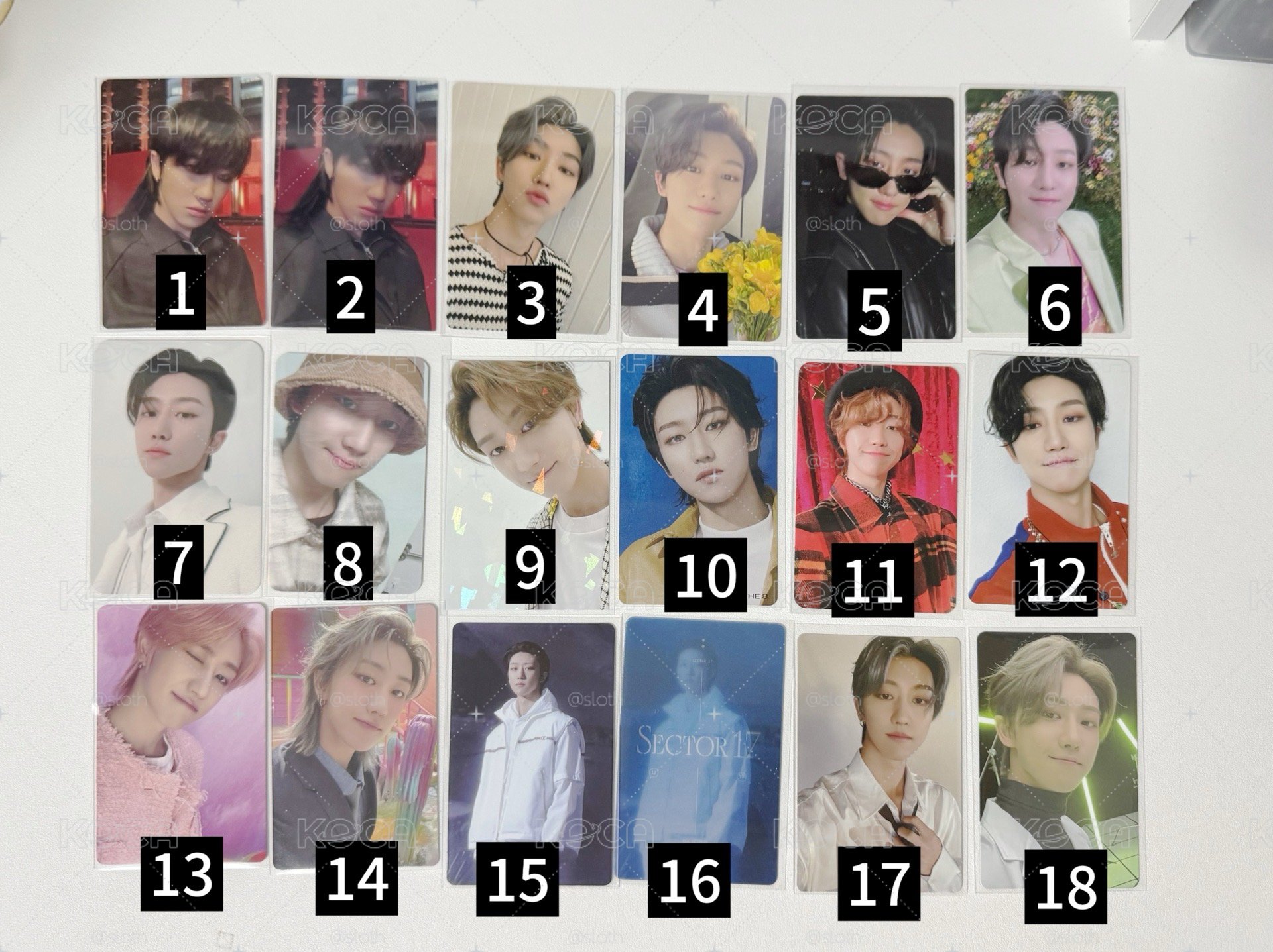 SEVENTEEN｜徐明浩 The8 小卡