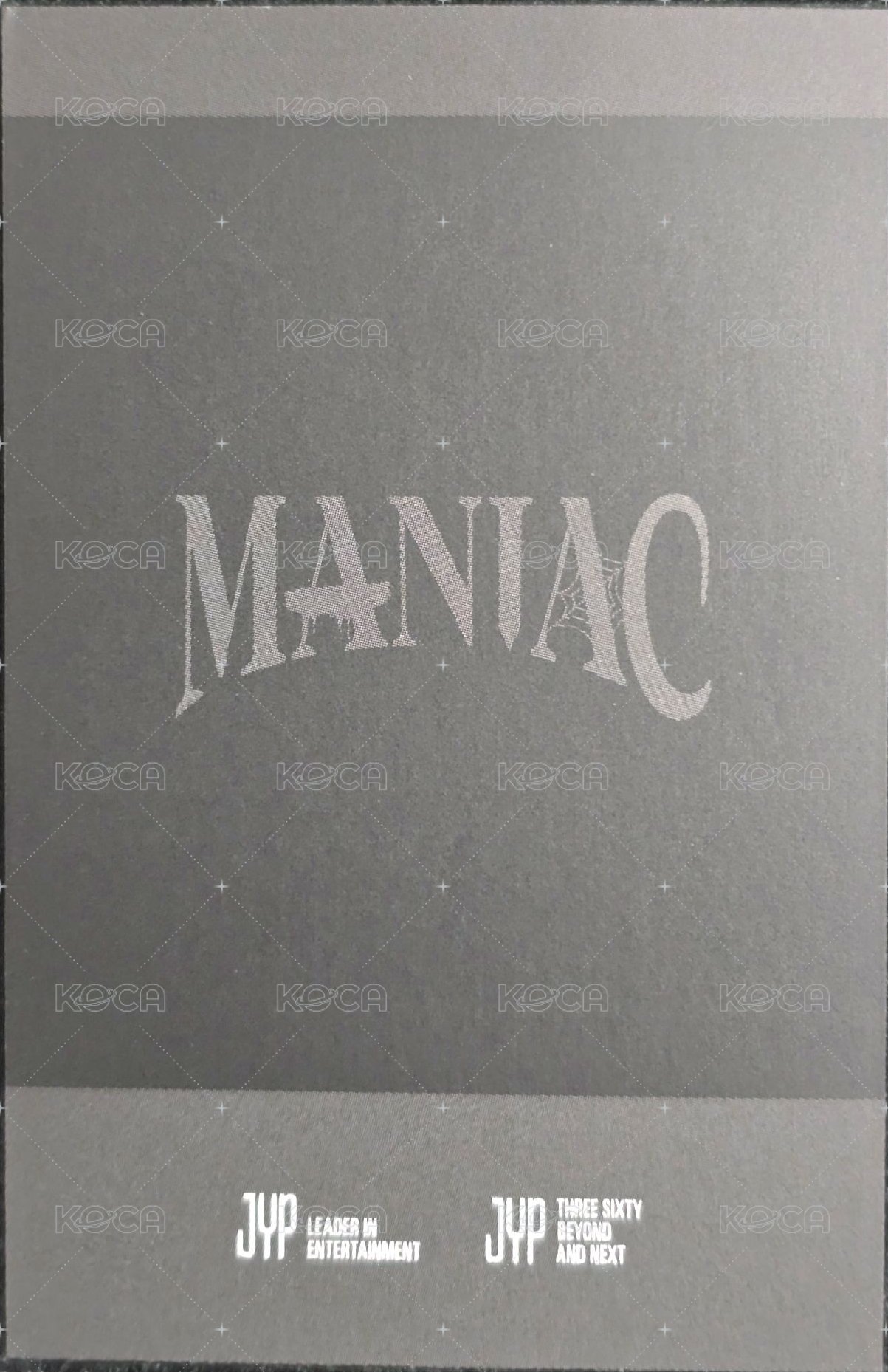 2nd 世巡 滿額卡 黑版 背面