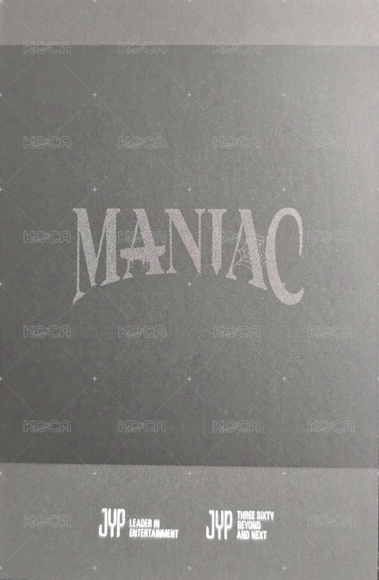 2nd 世巡 滿額卡 黑版 背面