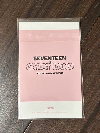SEVENTEEN 2023克拉島 外套卡 燦