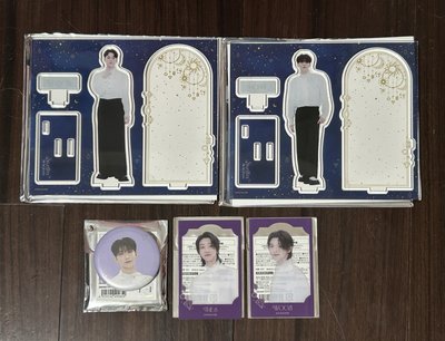 SEVENTEEN 博物館 立牌 徽章 透卡