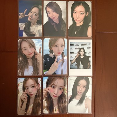 LE SSERAFIM 櫻花 FEARLESS ANTIFRAGILE UNFORGIVEN 特典 小卡