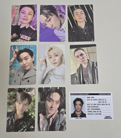 俊勳八寛率燦 小卡們