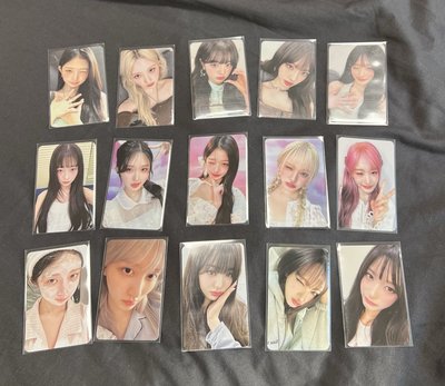 IVE 二巡入場卡 各成員