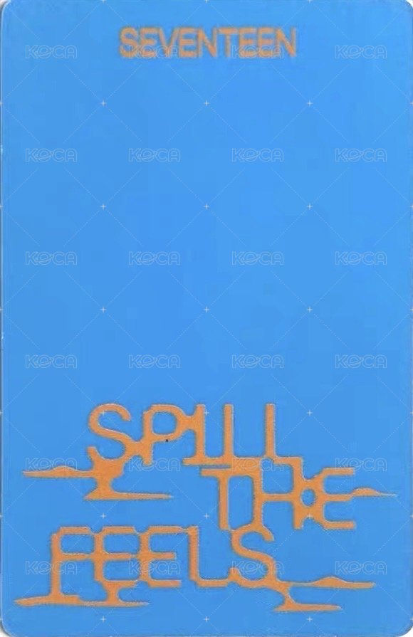 MINI12 專輯卡 ｜FEEL YOU KIT ver. 背面