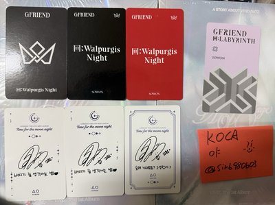 GFRIEND SOWON 女友時期專卡