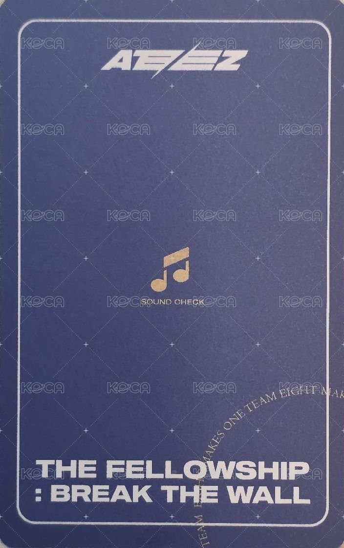 Break the Wall 入場卡 / 場限卡  背面