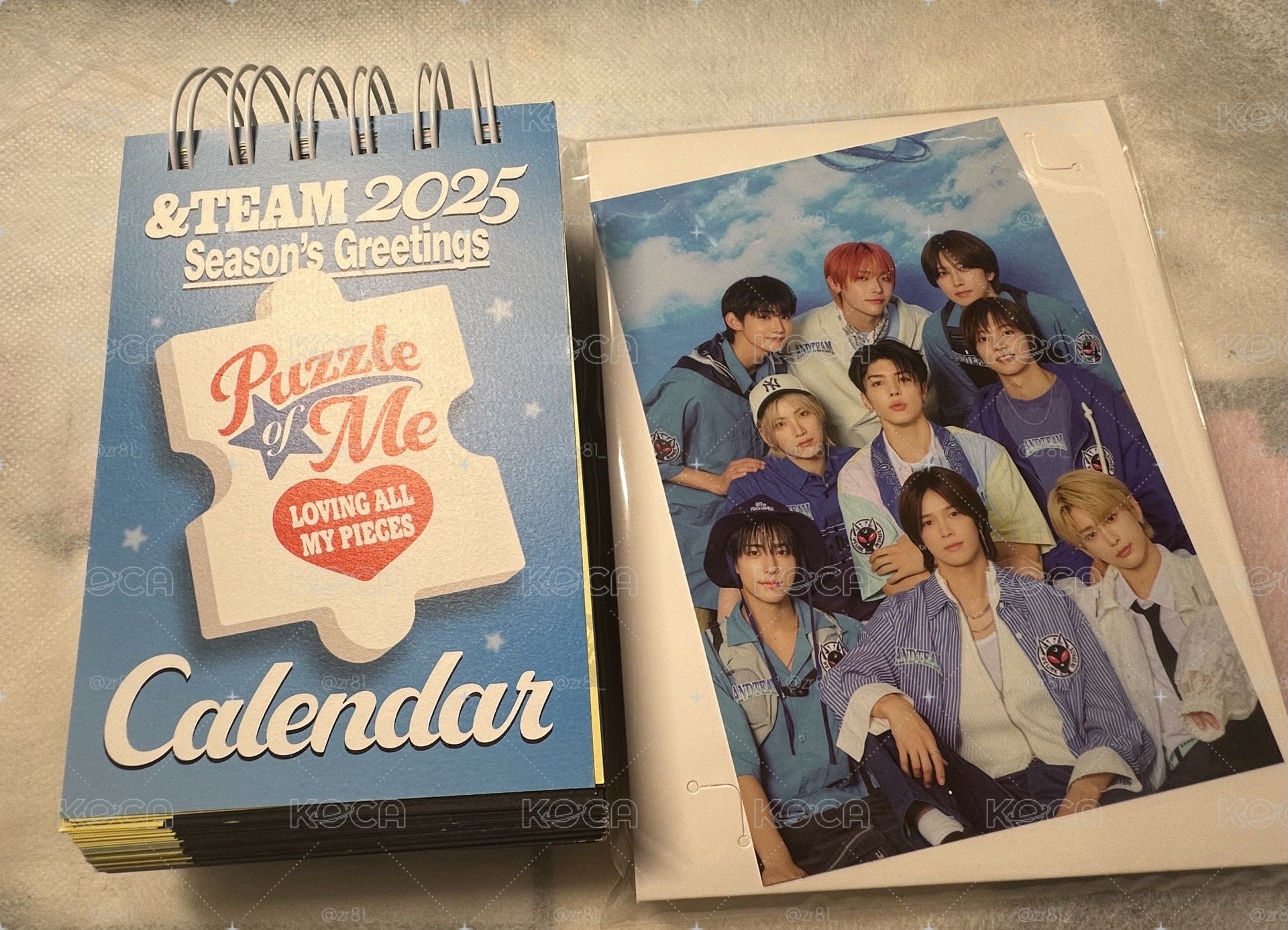 &TEAM-2025年曆 桌曆+wvs特典