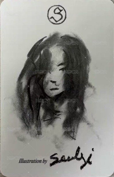 28 reasons 專輯卡 Special ver. 背面