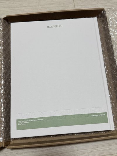 JEONGHAN 淨漢 濟州島寫真書含特典